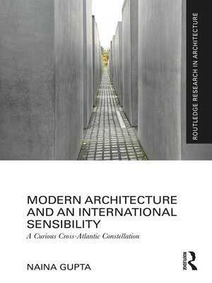 cover image of Modern Architecture and an International Sensibility